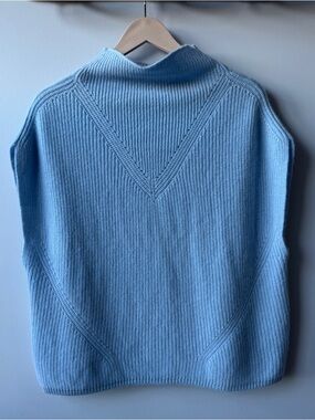 Anthropologie The Enza Cashmere Poncho Sweater Vest Size 1X